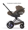 Cybex ePriam comfort Sähköavusteiset Lastenvaunut matt black coconut brown wauva - Yhdistelmävaunut - 526001491 - 13