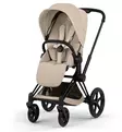 Cybex Priam Lastenvaunut matt black cozy beige wauva - Yhdistelmävaunut - 526000021 - 3