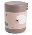 Done by Deer Metallinen termos eväsrasia 300 ml tiny farm powder wauva - Lasten eväsrasiat - 1251711 - 1