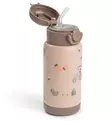 Done by Deer Lasten termospullo pillillä, 340 ml tiny farm powder wauva - Lasten mukit, nokkamukit ja pillimukit - 1061111 - 2