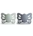 Frigg tutti Butterfly - Anatominen/silikoni, 2-pack - Tutit ja tuttinauhat - 100471 - 1