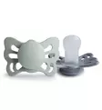 Frigg tutti Butterfly - Anatominen/silikoni, 2-pack - Tutit ja tuttinauhat - 100471 - 6