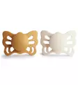 Frigg tutti Butterfly - Anatominen/silikoni, 2-pack - Tutit ja tuttinauhat - 100481 - 1