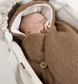 najell_baby_overall_lämpöpussi_teddy_brown_wauva - Lämpöpussit ja jalkapeitteet - N079051 - 2