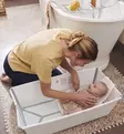 Stokke Flexi Bath XL Bundle Starttipaketti, Lasten kylpyamme + kylvetystuki white wauva - Vauvan kylvettäminen - 639601 - 2
