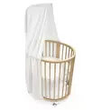 Stokke Katosverho Sleepi V3 white wauva - Liinavaatteet ja suojat pinnasänkyyn - 599301 - 1