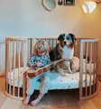 Stokke Sleepi V3 Jatkopalat Pinnasänkyyn Wauva - Pinnasängyt ja kehdot - 592101 - 20