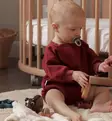 Stokke Sleepi V3 Renkaat pinnasänkyyn beige wauva - Pinnasängyt ja kehdot - 709101 - 3