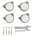 Stokke Sleepi V3 Renkaat pinnasänkyyn beige wauva - Pinnasängyt ja kehdot - 709101 - 2