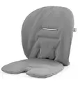 Stokke Steps Syöttötuolin pehmuste dark grey melange wauva - Syöttötuolien lisävarusteet - 696701 - 2