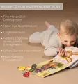 taf toys vauvan taaperon aktiviteettikirja wauva - Vaunu- ja aktiviteettilelut vauvoille - 310281 - 6