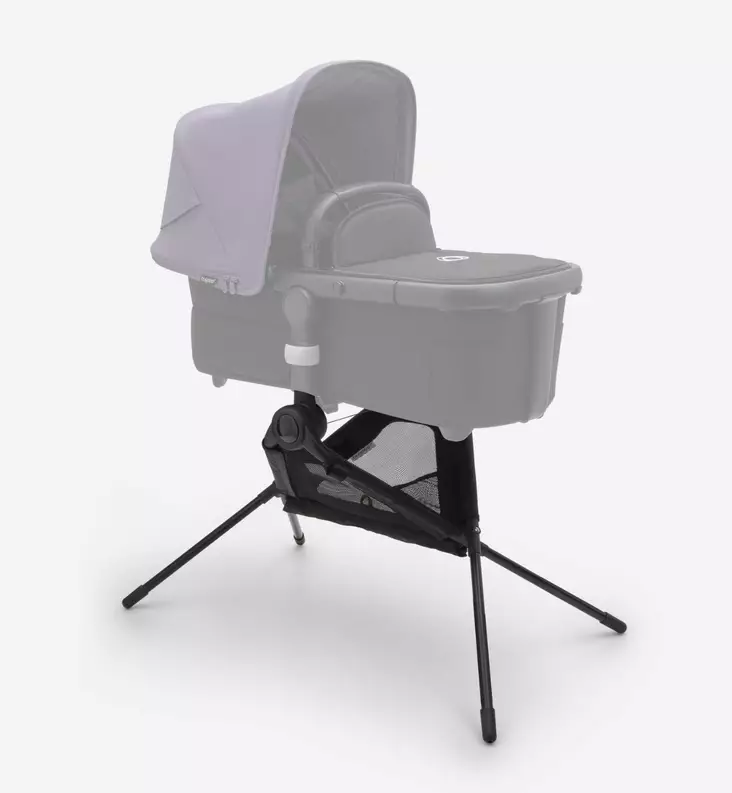 Bugaboo_fox_bassinet_stand_black_vaunukopan_teline_musta_wauva - Lastenvaunujen ja -rattaiden adapterit - 100272001 - 1