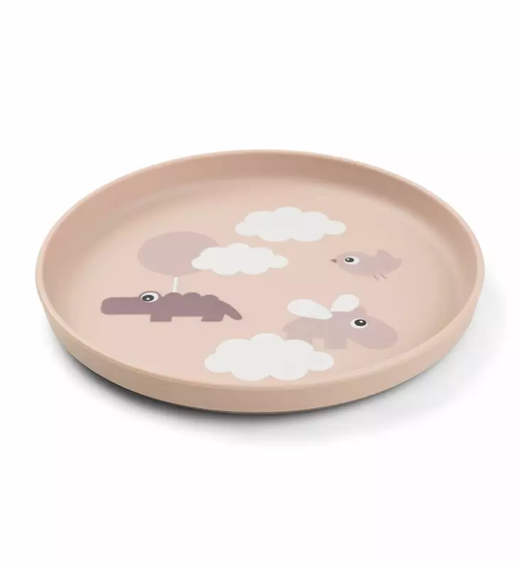 Done_by_Deer_Foodie_lasten_Lautanen_Happy_Clouds_Powder_wauva - Lasten kulhot ja lautaset - 1736221 - 1