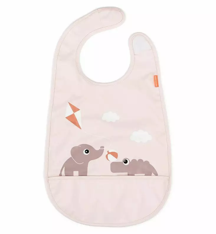 Done by Deer taskullinen ruokalappu powder playground wauva - Ruokalaput - 1343291 - 1