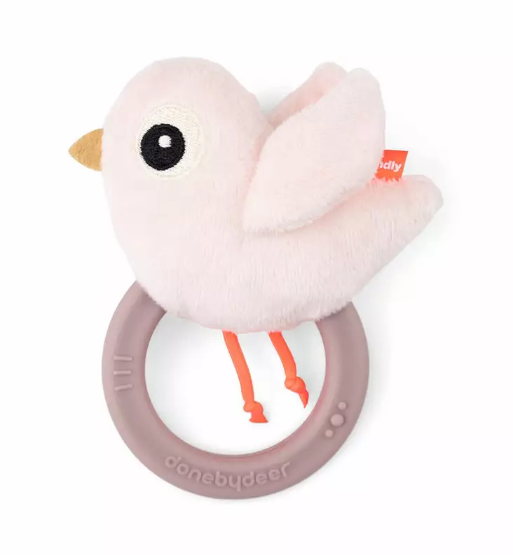 Done_by_Deer_helistin_purulelu_birdee_powder_wauva - Pehmolelut ja helistimet - 4333911 - 1