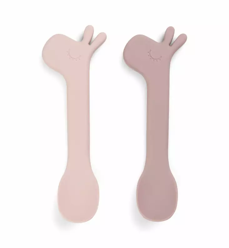 Done_by_Deer_lasten_silikoninen_lusikka_lalee_powder_wauva - Lasten ensilusikat ja aterimet - 1139401 - 1