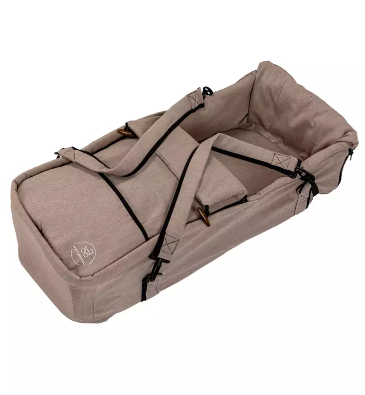 Naturkind Lux Evo Pehme=C3=A4 Kantokassi Ratasistuimeen Sand Hiekka - Lämpöpussit ja jalkapeitteet - 6051 - 1