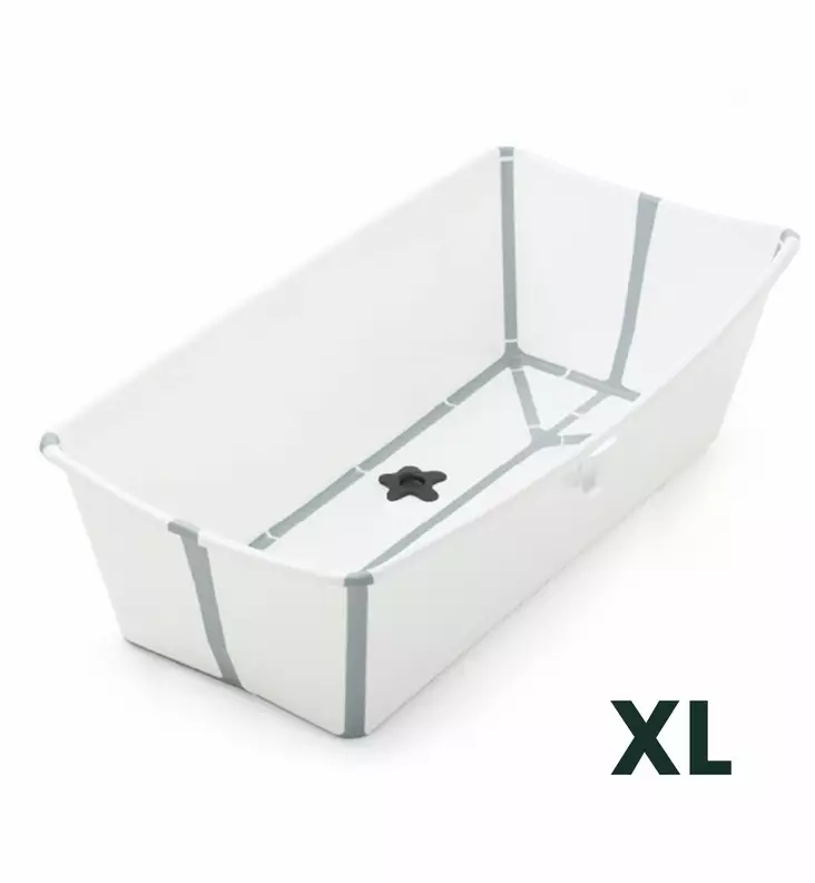 Stokke_Flexi_Bath_XL_lasten_kylpyamme_White_wauva - Vauvan kylvettäminen - 535901 - 1