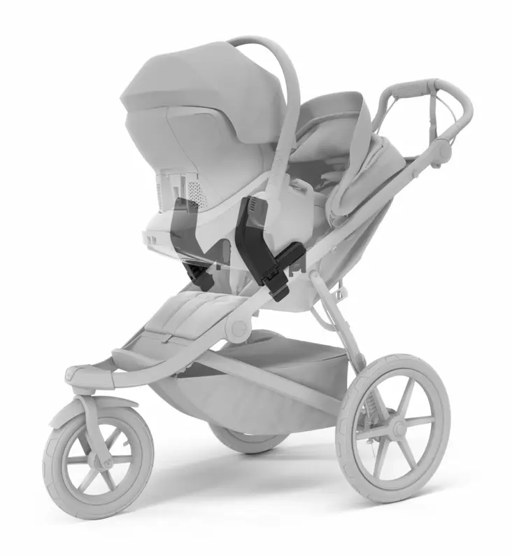 Thule turvakaukaloadapterit maxi cosi yhdelle kaukalolle wauva - Lastenvaunujen ja -rattaiden adapterit - 20110761 - 1