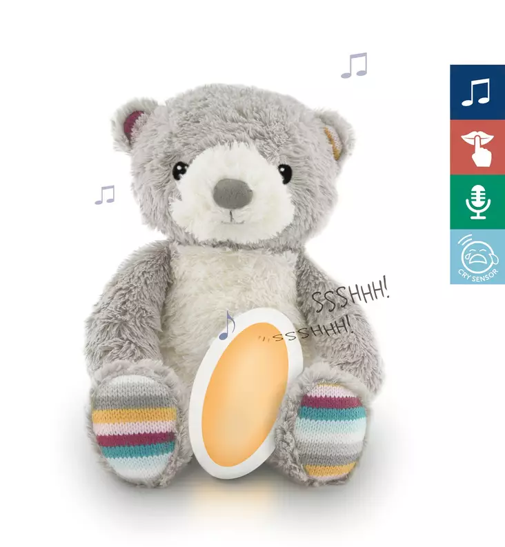 Zazu_Bruno_y=C3=B6valo_rauhoittaja_wauva - Lasten valaisimet ja yövalot - ZA-BRUNO-01 - 1