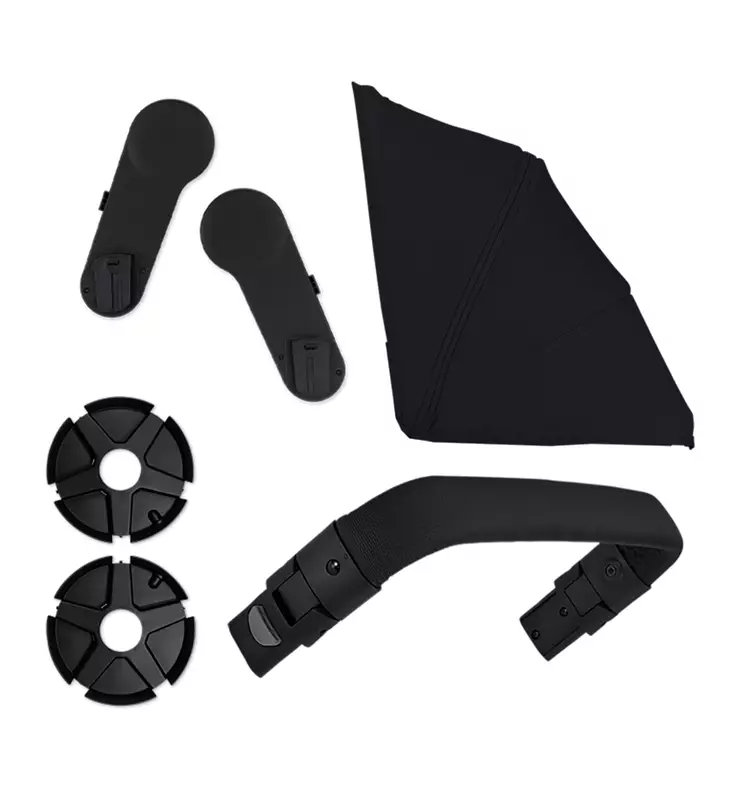 Joolz geo3 duo set space black wauva - Rungot, vaunukopat ja istuinkankaat - 071241 - 1