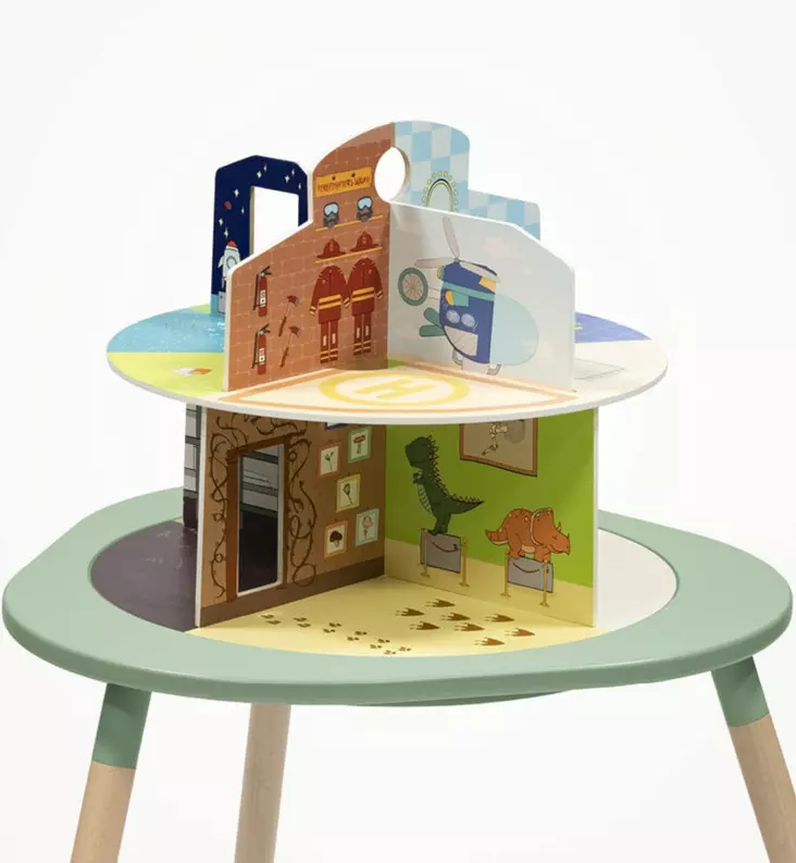 Stokke MuTable leikkitalo nukketalo wauva - Leikkipöydät ja -tuolit - 645201 - 1