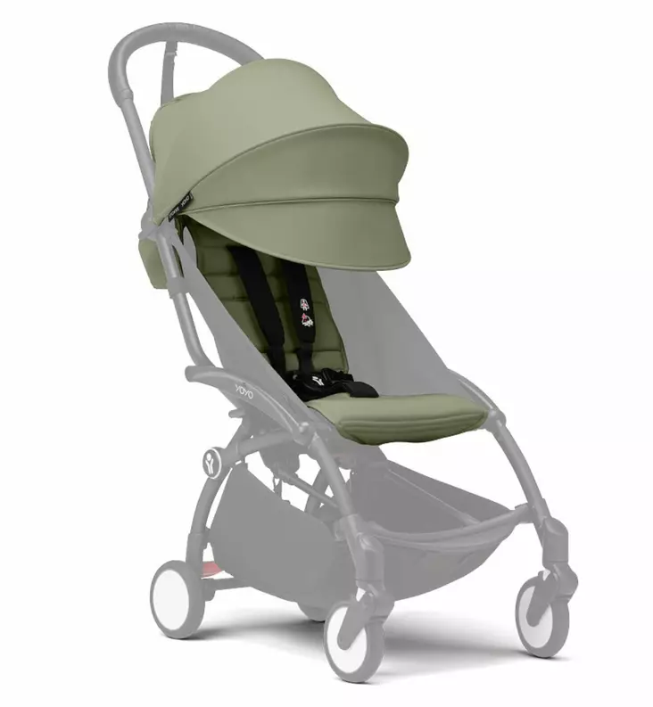 Stokke Yoyo3 väripaketti istuinkankaat kuomu wauva - Rungot, vaunukopat ja istuinkankaat - 646411 - 10