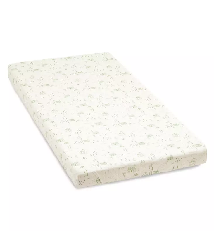 Stokke Nighti Muotolakana Pinnasänkyyn sage Green map wauva - Liinavaatteet ja suojat pinnasänkyyn - 710801 - 1