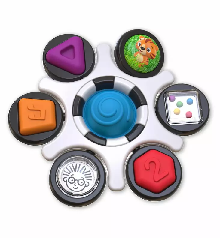 Baby Einsein aistitelu aktiviteettilelu wauva - Vaunu- ja aktiviteettilelut vauvoille - BE-12491 - 1