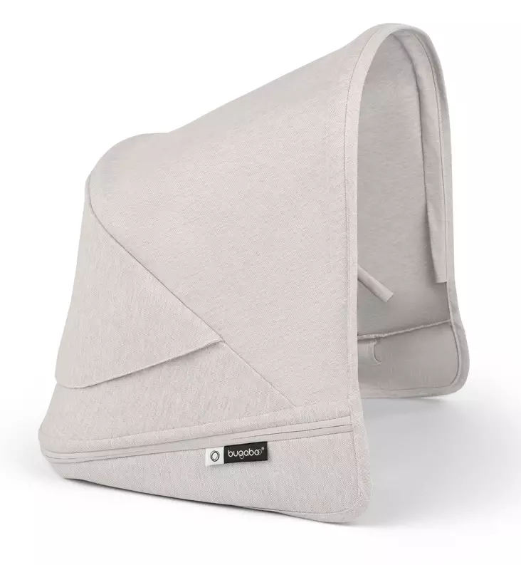 Bugaboo Donkey 6 Aurinkokuomu vaunuun ja rattaaseen misty white wauva - Vaunuverhot ja aurinkovarjot rattaisiin - 100428011 - 1