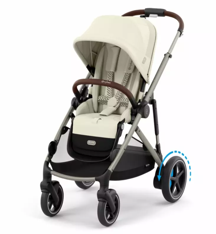 Cybex eGazelle sÃ¤hkÃ¶avusteinen lastenratas Seashell Beige Wauva - Lastenrattaat - 524000541 - 1