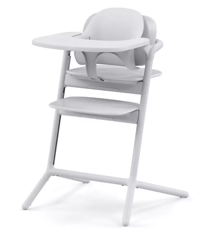 Cybex_lemo_syöttötuoli_allWhite_valkoinen_tarjotin_babyset_wauva - Syöttötuolit - 521004821 - 1