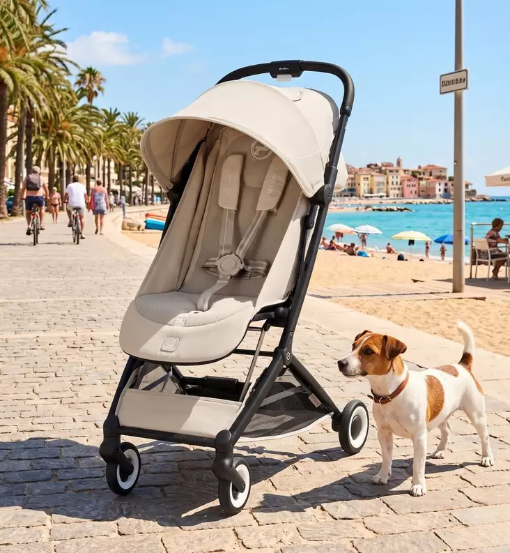 Cybex Orfeo Matkarattaat dune grey wauva - Matkarattaat - 526001091 - 1