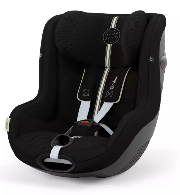 Cybex Sirona G3 i-Size Turvaistuin lapselle plus moon black wauva - ISOFIX turvaistuimet - 526001321 - 1
