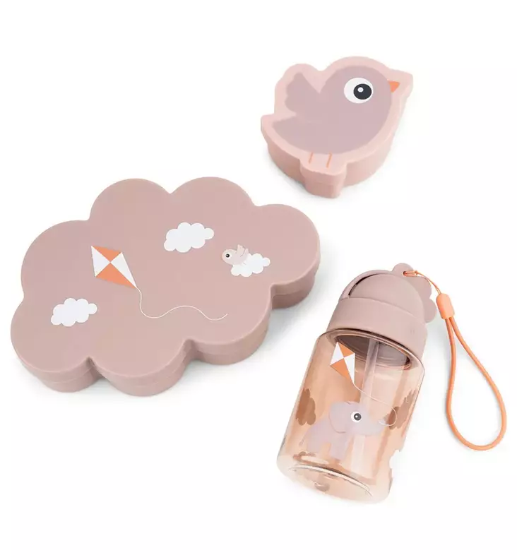 Done by Deer Eväsrasiasetti ja Pillipullo powder wauva - Lasten eväsrasiat - 1246441 - 1