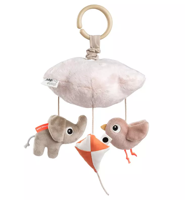 Done by Deer musiikkilelu soittolelu aktiviteettilelu wauva - Sänkymobilet ja soittolelut - 4253231 - 1