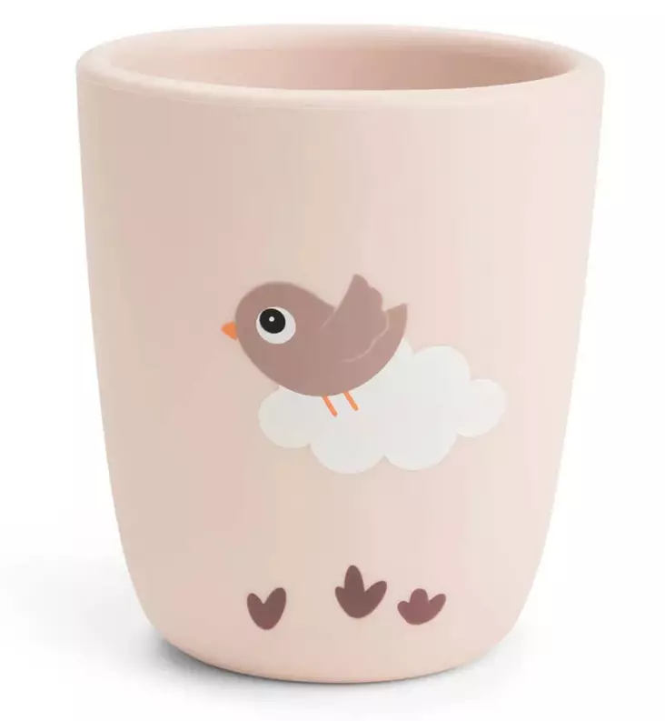 Done by Deer Silikoninen Lasten muki playground Powder wauva - Lasten mukit, nokkamukit ja pillimukit - 1909211 - 1