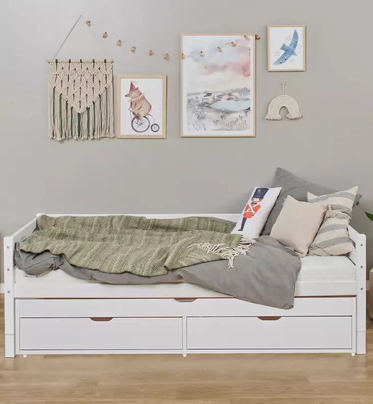Hoppekids Eco Dream Juniorsänky 90x200 cm wauva - Lastensängyt - BASIC-A18-1 - 1