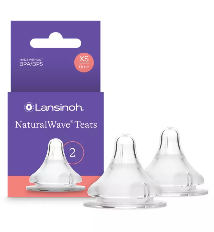Lansinoh Tuttipää 0kk+ Extrahidas Virtaus waiva - Tuttipullot ja tuttipäät - 75701 - 1
