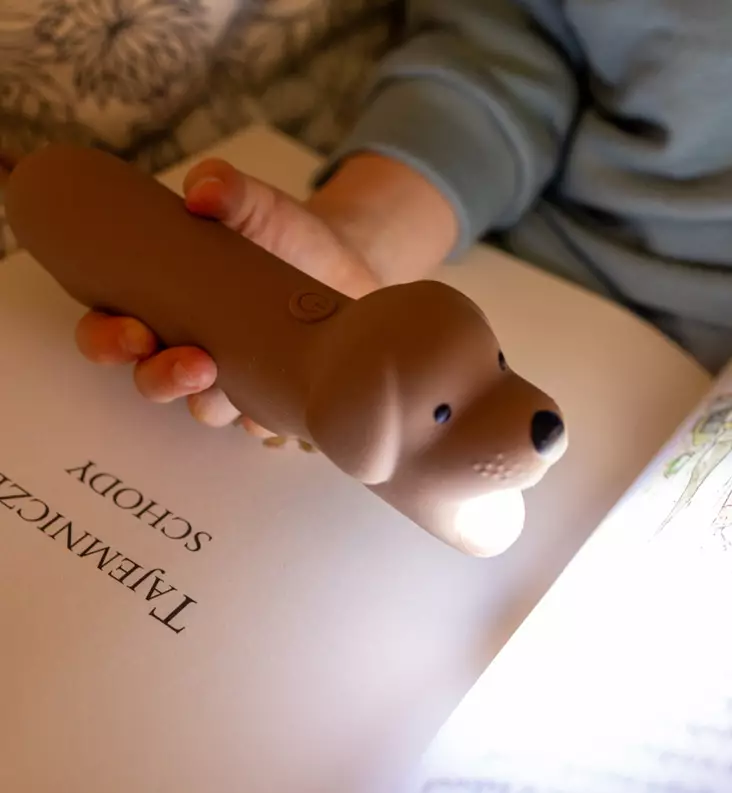 Rabbit & Friends Lasten Taskulamppu/yövalo, Koira wauva - Lasten valaisimet ja yövalot - 52-0081 - 1