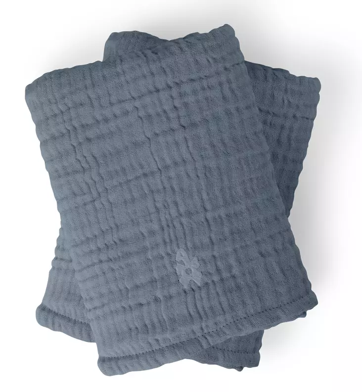 Sebra hoitoalustan päällinen blue wauva - Hoitoalustat - 101030011 - 1