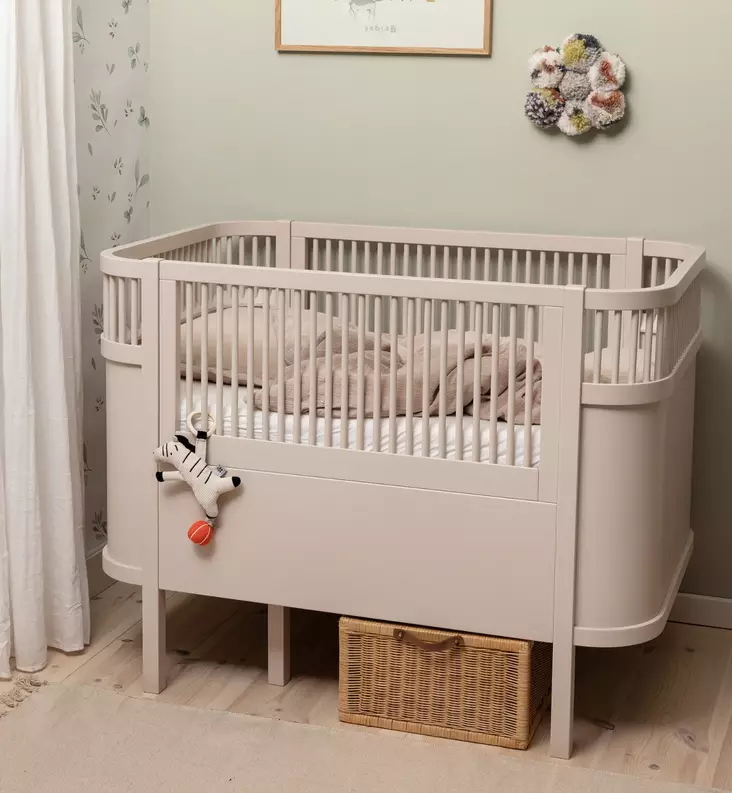 Sebra pinnasänky juniorsänky birchbark rose wauva - Pinnasängyt ja kehdot - 200120001 - 1