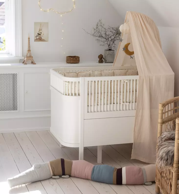 Sebra pinnasänky juniorsänky classic white wauva - Pinnasängyt ja kehdot - 200130041 - 1