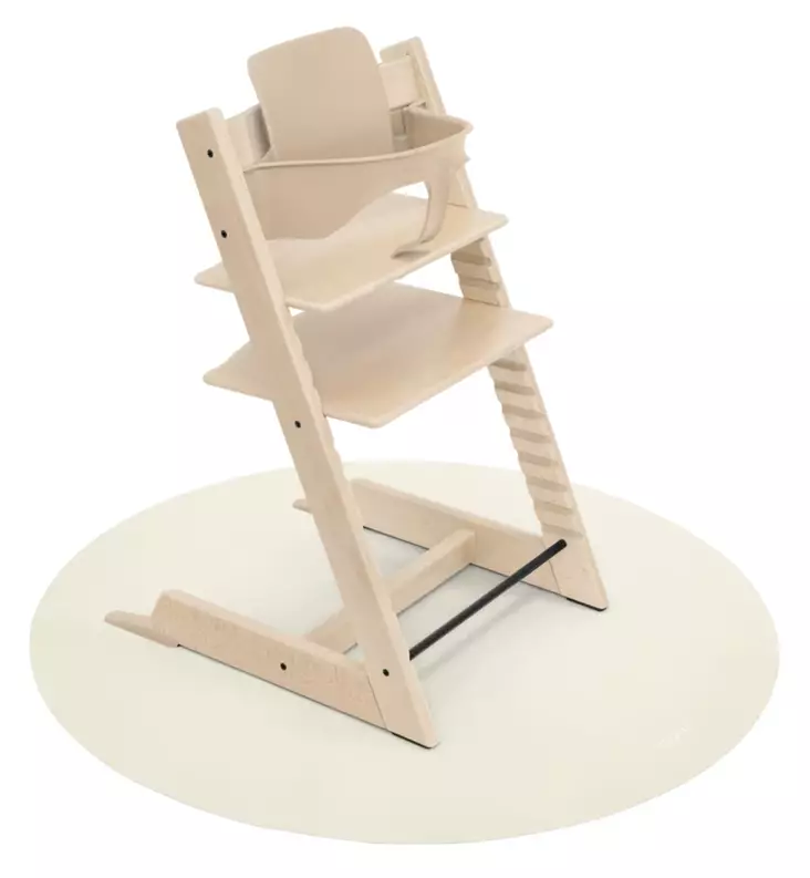 Stokke Suojamatto Syöttötuolin alle natural wauva - Syöttötuolien lisävarusteet - 714501 - 1