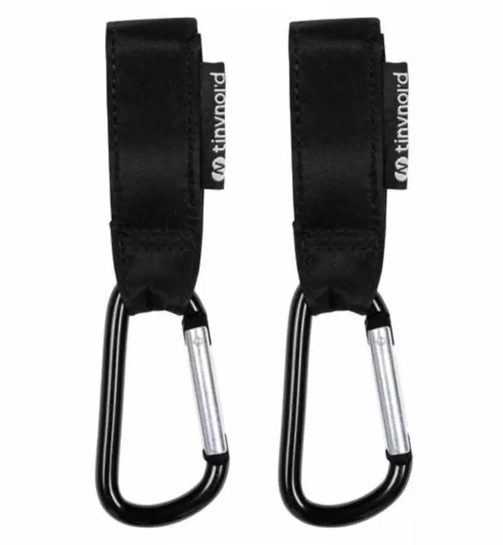 Tinynord Universaalit vaunukoukut 2 kpl - Lastenvaunujen ja rattaiden mukitelineet - 299331 - 1