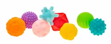 Akuku aistipallot wauva - Vaunu- ja aktiviteettilelut vauvoille - A0452 - 1