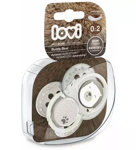Lovi Dynaaminen tutti 0-2kk 2-pack - Tutit ja tuttinauhat - 22862 - 1