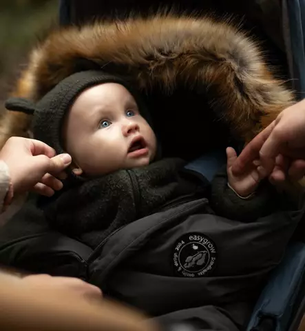 Easygrow Nature Untuvalämpöpussi Vaunuun ja Rattaaseen - Lämpöpussit ja jalkapeitteet - Natu11412 - 2