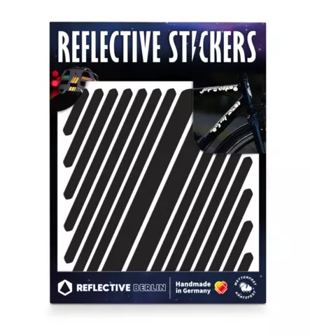 ReflectiveBerlinUniversaaliUniversalHeijastintarraMustaHeijastinBlackReflectiveStickerWauvaTampereHelsinki - Lastenvaunujen ja -rattaiden heijastimet - RB0872 - 1