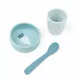 Done_by_Deer_silikoninen_lasten_astiasetti_blue_wauva - Lasten kulhot ja lautaset - 1539812 - 1